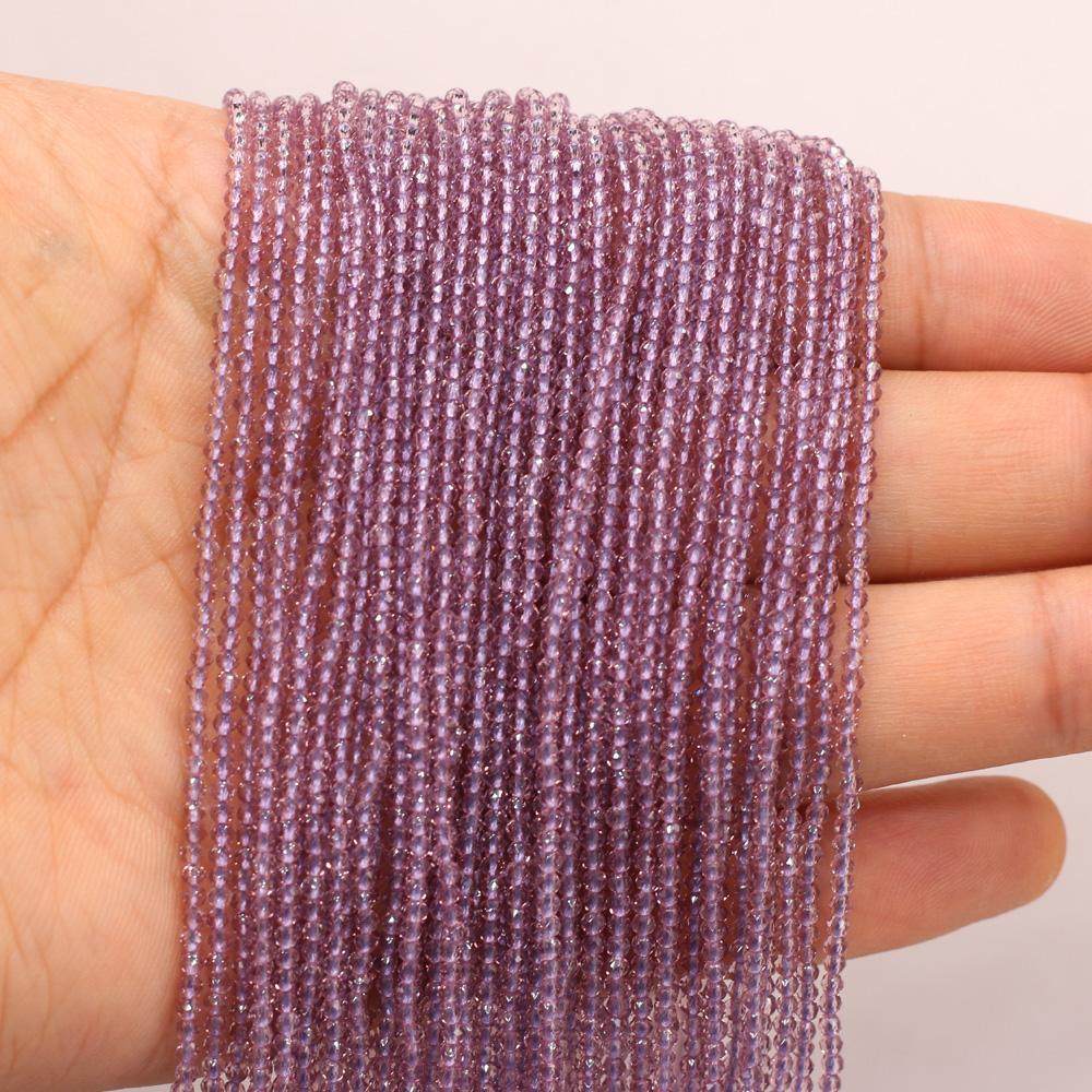 3-ниточные бусины из шпинели из натурального камня 2 мм, маленькие свободные бусины-разделители для изготовления ювелирных изделий, ожерелья, браслета, браслета, серег, аксессуаров, бисера 38 см
