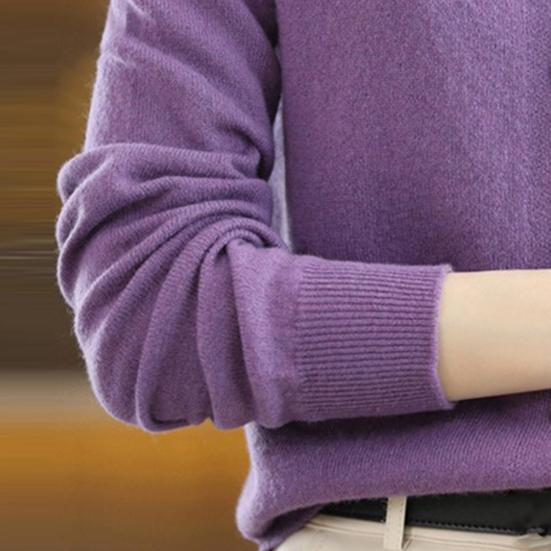 Женский свитер кардиган круглый вырез длинный рукав имитация кашемира свитер пальто пуговицы планка вязание верхняя одежда