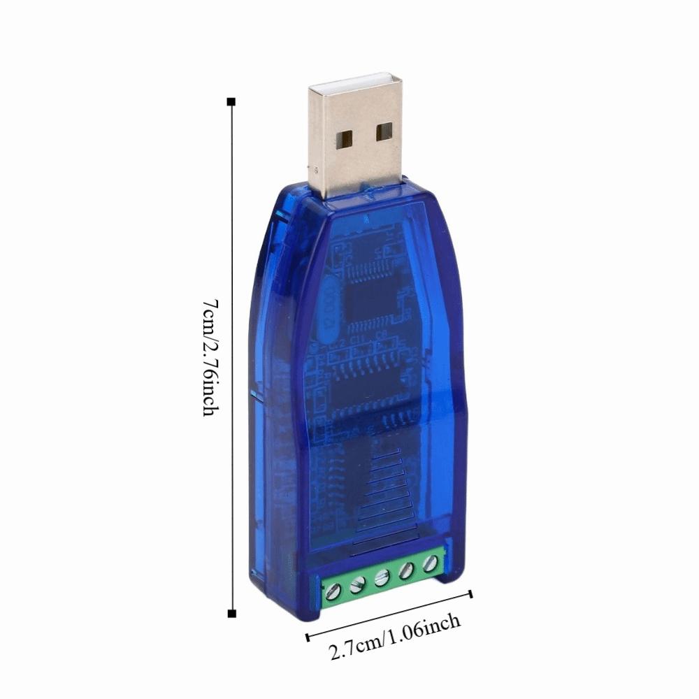 Serial Port USB to RS485/RS232 Converter Plug and Play Single Function Use Cable Converter Serial Port Adapter Control Systems