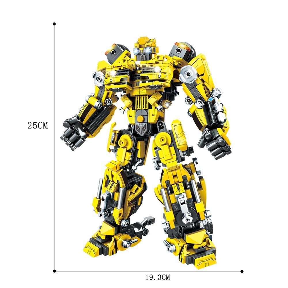 Кирпичи, игрушки для мальчиков, Оптимус Побот Прайм, пчела, подарок, детские модели, строительные наборы для взрослых, блок-трансформер, робот