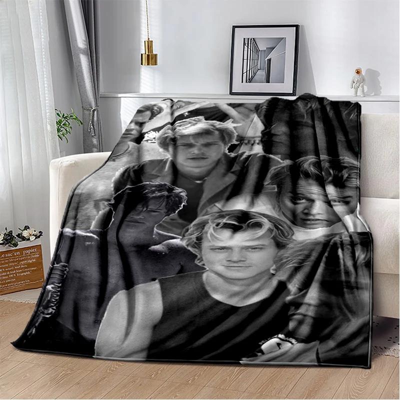 JJ Maybank 2025 New Style Rudy PankowStar Flannel Blanket,Soft Throw Blanket for Home Bedroom Bed Sofa Travel Cover Kid Gift