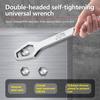 8-22mm Universal Specification, Self Tightening Adjustable Wrench, Double Headed Design, Factory Maintenance Special Tool
