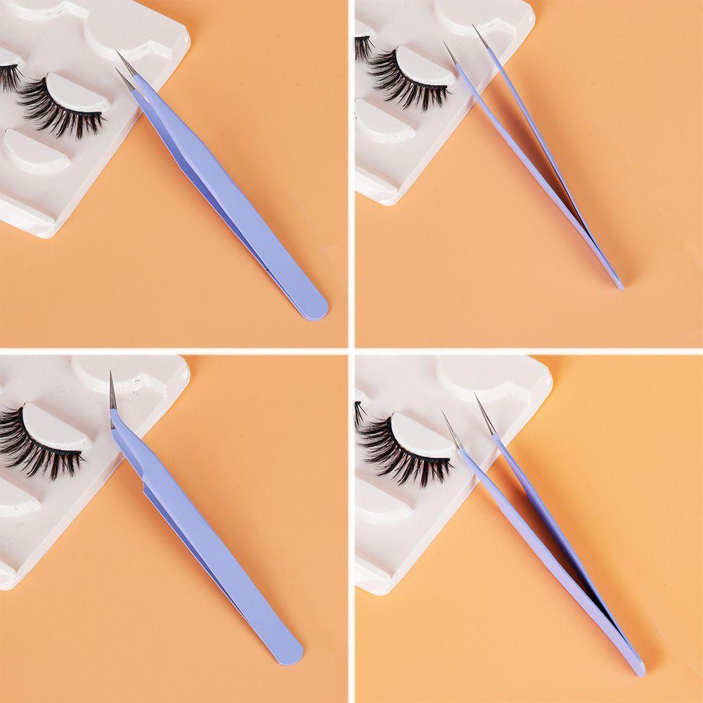 Supplies Lash Extension Tools Nail Art Rhinestones Picker Clip Applicator False Eyelashes Tweezer