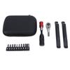 Cycling Ratchet Wrench Set Multitool Tire Levers Portable Cycling Maintenance Kit with Screwdriver Bits for Home