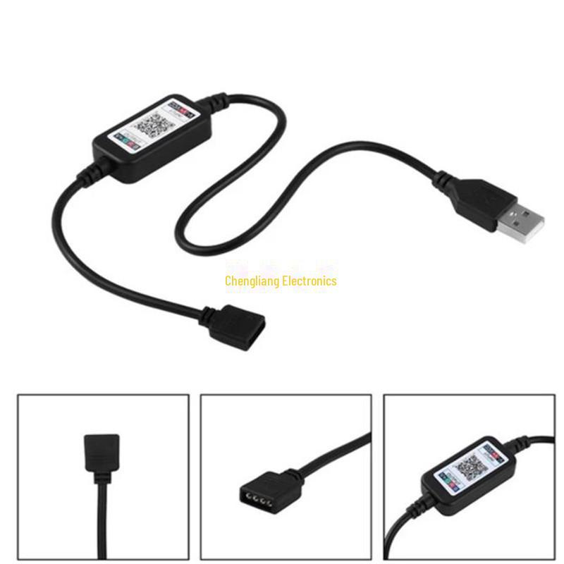 Умный светодиодный светильник RGB Bluetooth с диммером и управлением через приложение