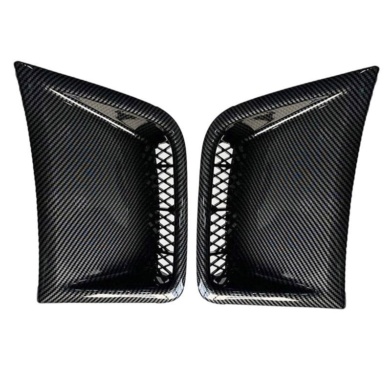 1 пара угловых накладок на передний бампер с узором из углеродного волокна для Subaru Impreza WRX STI 2008-2014