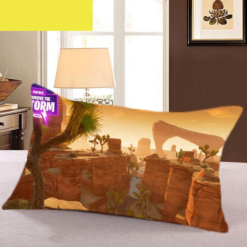 Pillow Around Case Animation Games Rectangular Cover Pillowcase