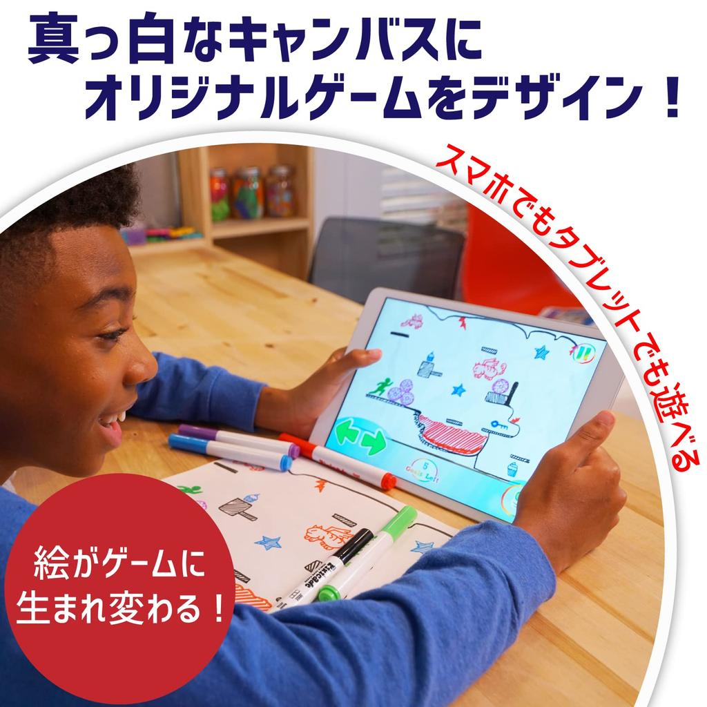 Pixicade Mobile Game Maker 1600 и создание оригинальных игр Японская версия PXJP1600 Подлинный продукт Рисуйте, стреляйте,