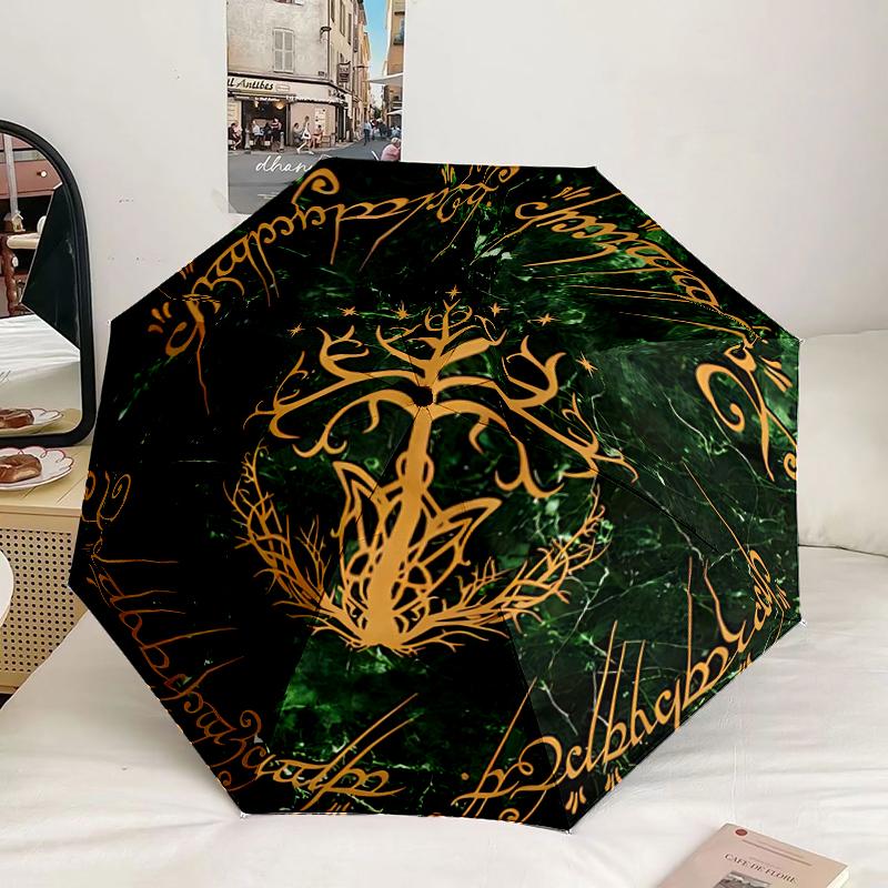 Eyes Of The Dark Lord Umbrella 8-Frame for Travel, camping, Casual Lightweight Portable Umbrella, Essential for every family Holidays Gift
