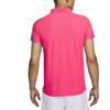 Nike Court Slam Dri-FIT ADV Tennis Moisture-Wicking Slim Fit Polo Shirt Men Polo Shirts Hot-Purple Purple Mystic-Rose FQ2015-518