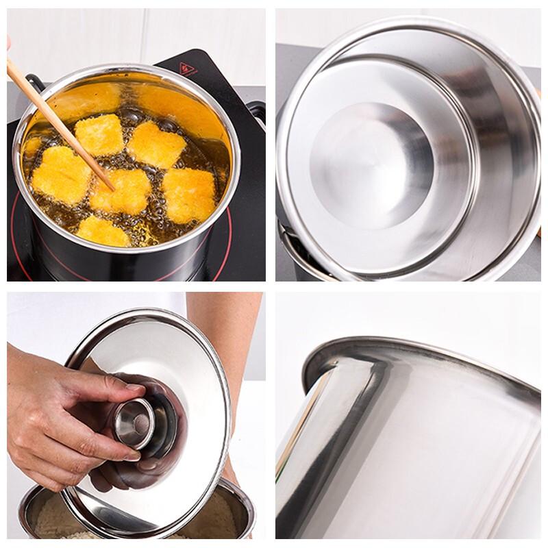 Stainless Steel Round Kitchen Storage & Mixing Bowl