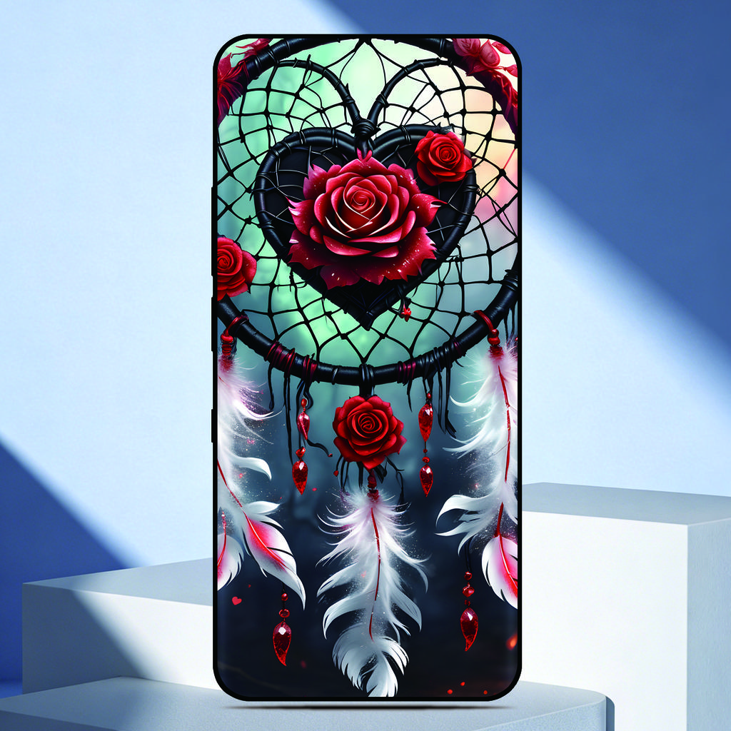 Rose Dream Catcher Phone Case For Motorola Moto G86 Power 5G Painted Back Cover For Moto G75 TPU Soft Fundas Customized Photo
