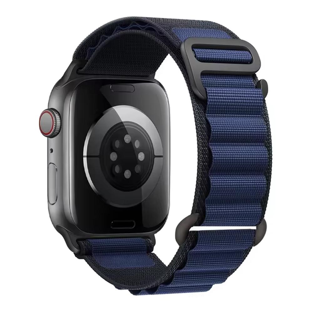 Alpine Loop для Apple Watch Ultra 2 Band 44 мм 45 мм 49 мм 40 мм 41 мм 42 мм нейлоновый браслет Trail correa Series 10 9 8 7 6 5 se ремешок