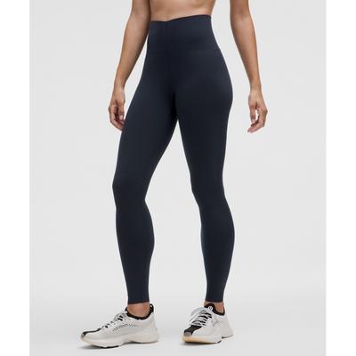 Lululemon Glow Up sSuper High Rise Tight 28 True Navy