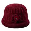 New Windproof Women's Fisherman Hat Knitted Stretchy Middle-aged Hat Soft Beanies Hat Autumn and Winter Hat Keep Warm