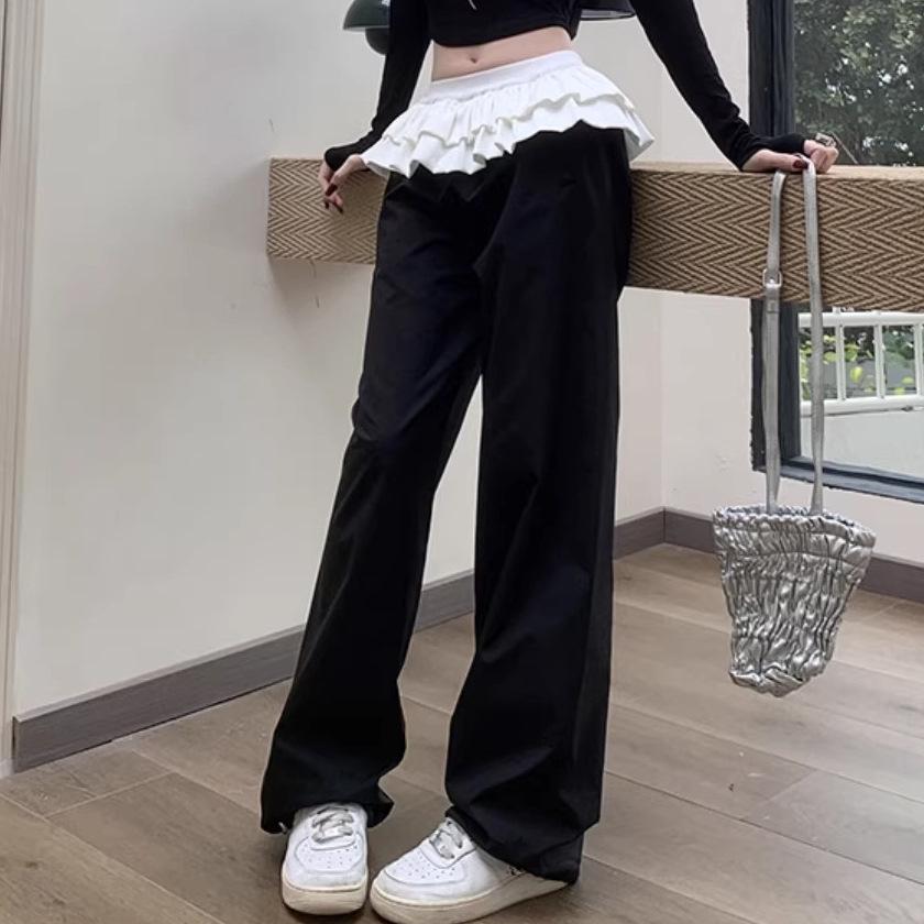 Женская ультракороткая сексуальная плиссированная юбка в стиле пэчворк - Однотонная, средней эластичности, многослойный дизайн, Новое летнее поступление