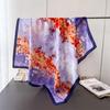 Art Splashing Ink Feeling Simulation Silk High Sense Printing Large Square Scarf Silk Scarf Shawl Headscarf Neck Protection Scarf