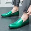 Mew Luxury Designer Men's Candy Color Slip On Loafers Wedding Party Dress Driving Shoes Male Formal Footwear Zapatos Hombre