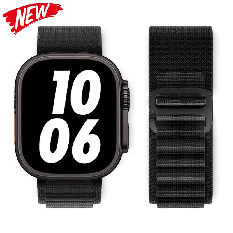Альпийский ремешок для Apple Watch Band Series 10 9 8 7 SE Ultra 2 41мм 42мм 45мм 46мм 49мм 40мм 44мм IWatch Correa Ремешок Браслет