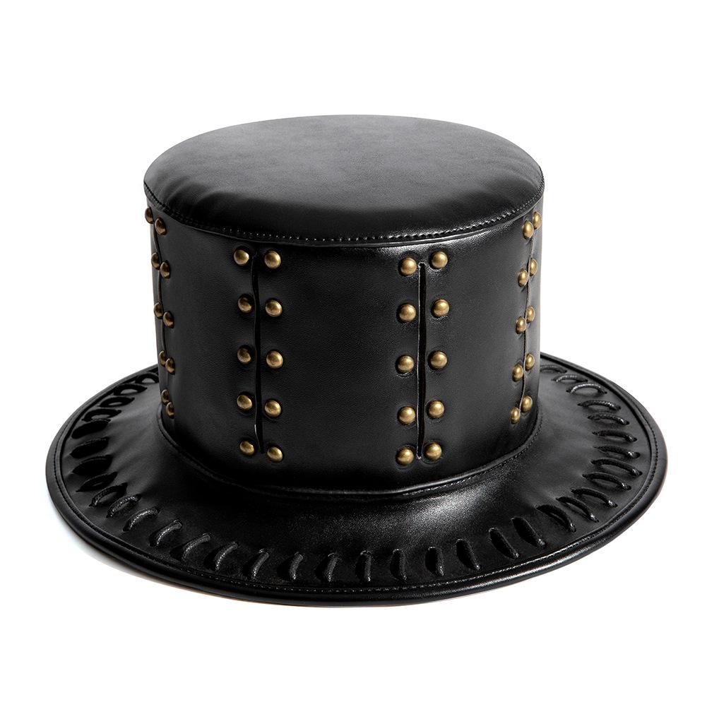 Halloween European And American Punk Plague Doctor Neutral Magic Hat Gentleman'S Top Hat Women'S Wedding Supplies