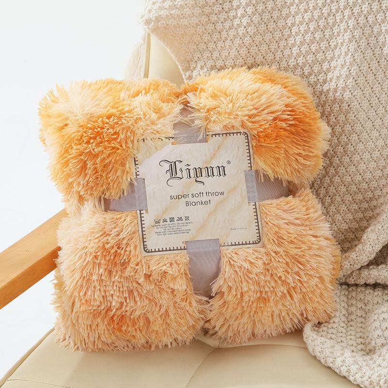 Плед из толстого флиса «Четыре сезона»: Уютный домашний и диванный плед, Идеально подходит для сна и свадеб