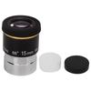 1.25 Inch 15mm 66 Degree Wide Angle Telescope Eyepiece Astronomical Telescope Accessory for