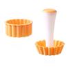 Набор форм для тарталеток, 1 шт., Кондитерский темпер, Пластиковый мини-темпер для тарталеток, Круглый, Форма для тарталеток, Форма для выпечки