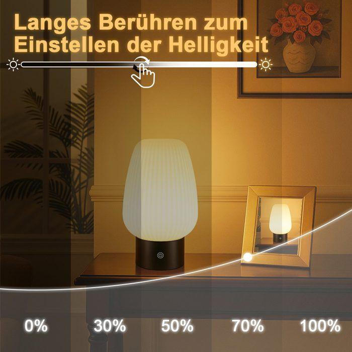 Lampe de table LED - NETTLIFE - Nettlife - Intensité variable - Rechargeable sans fil - Tactile
