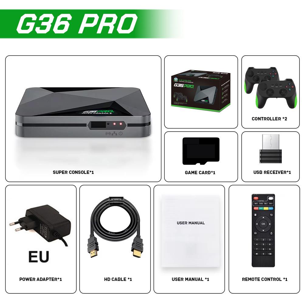 GameBox G36 Pro: Игровая консоль для ТВ с двойной системой