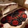 Alien Butterfly Rug Water Absorbent Cooling Sofa Floor Mat Easy Clean Living Room Home Decor Carpet