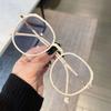 New Fashion Man Eyeglasses Round Shape Blue Light Blocking Women'S Glasses High Quality Material Frame Glasses For Women
