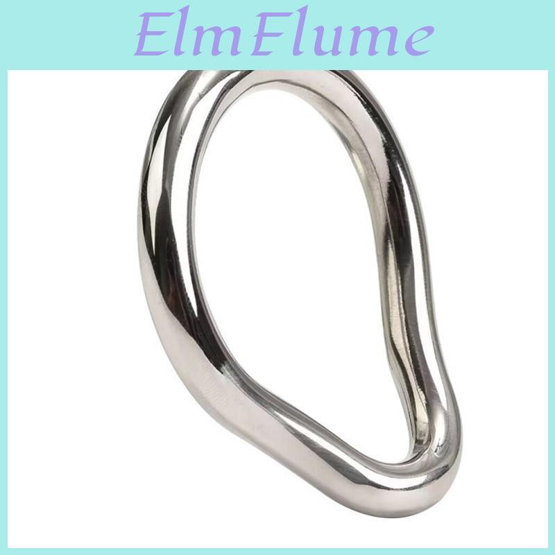 Stainless Cock Steel Penis Lock Ring Man Metal Small Large Delay Ejaculation Penis Ring Ball Stretcher Erection Male Sex Toy