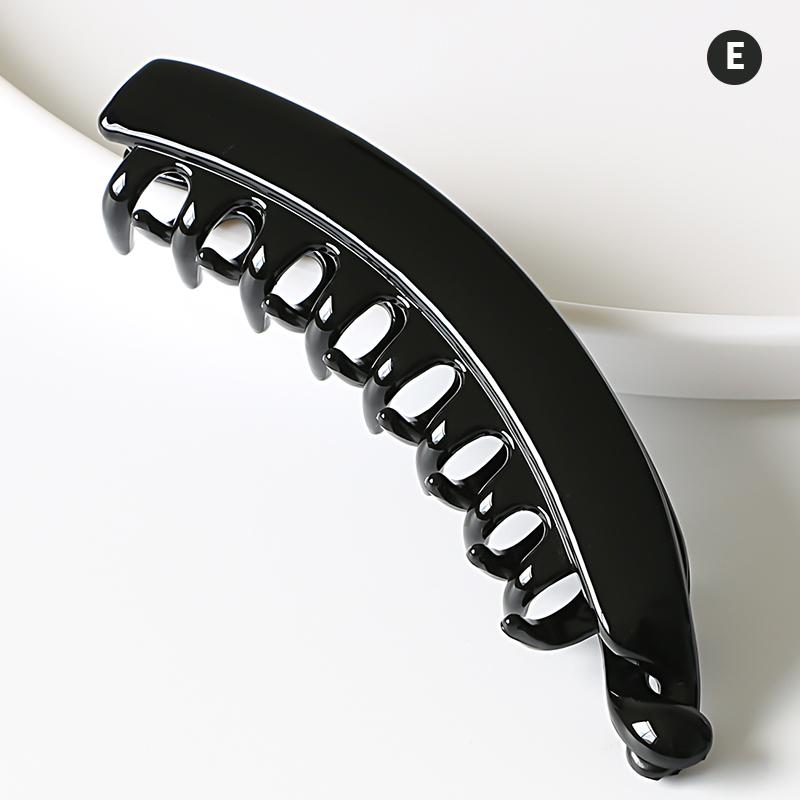 Frosted Hair Clips Banana Clip Women'S Hair Accessories Ponytail Barrettes Hair