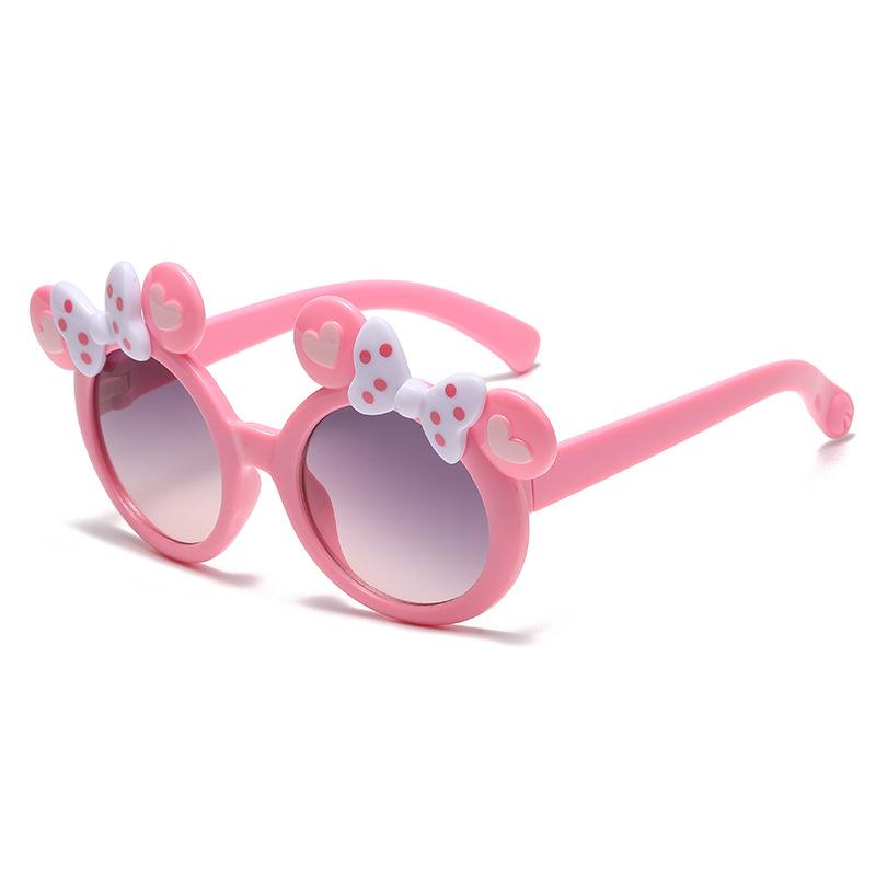 7303 Children'S Sunglasses Sunglasses Wholesale Children'S Bow Love Cartoon Cute Boys And Girls Sunglasses