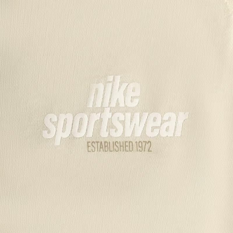 Nike Трикотажные брюки ClubSportswear с подкладкой из флиса, мягкие, модные, с эластичной манжетой, хаки, для подростков HJ2660-234