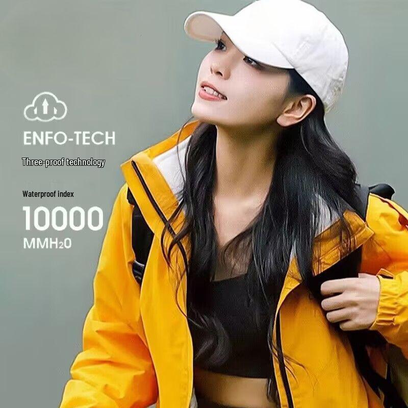 Men's Waterproof UV-Protection Spring/Autumn Windbreaker, 100% Polyester – Essential for Tibet