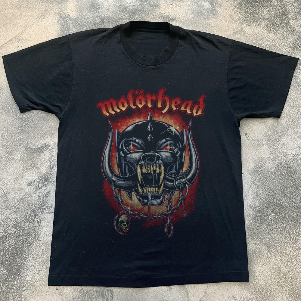 Motorhead Warpig Beast Логотип Базовая Унисекс Футболка Размер S5XL Унисекс Футболка