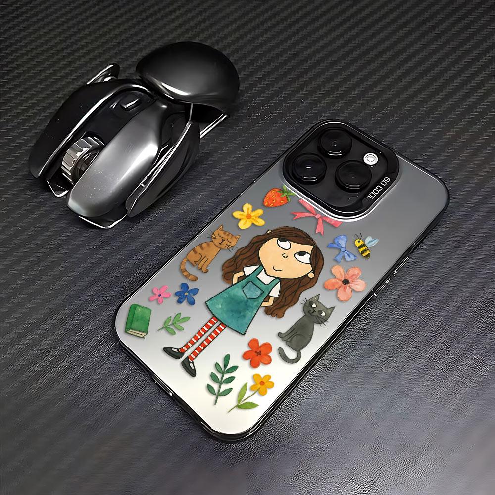 Cartoon Charlie and Lola Phone Case for Samsung Galaxy A37 A57 A17 A07 A06 A35 A55 A25 A05S A56 A54 A36 A34 A24 A26 4G 5G Cover
