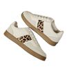 Large Size Dexun Shoes, New Round Head Versatile Lace-up Flat White Shoes, Low-top Sports Board Shoes