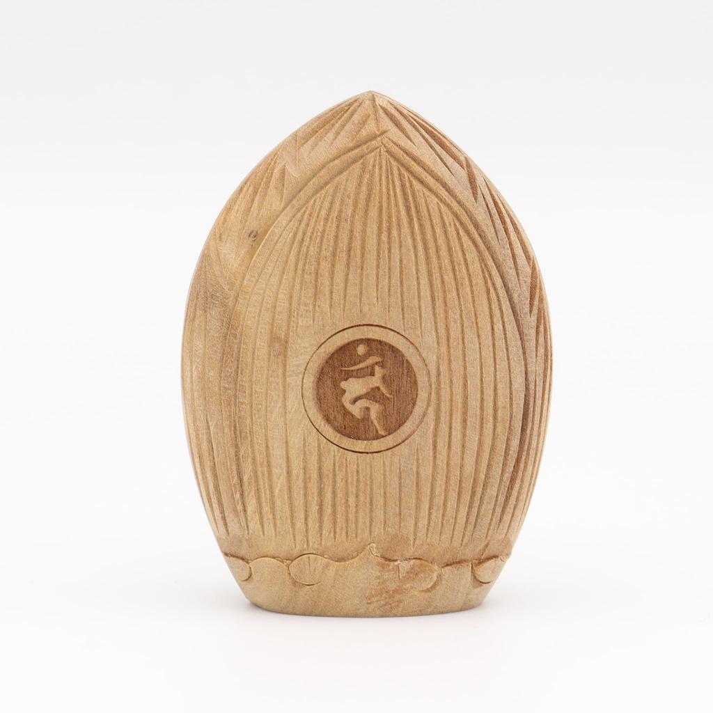 Kurita's Specialty Buddhist Statue [Guardian Deity] Seated Acala (Lotus-Shaped Incense Holder Buddha [Pocket Buddha]) Guardian Deity, Kakugo (6.2cm