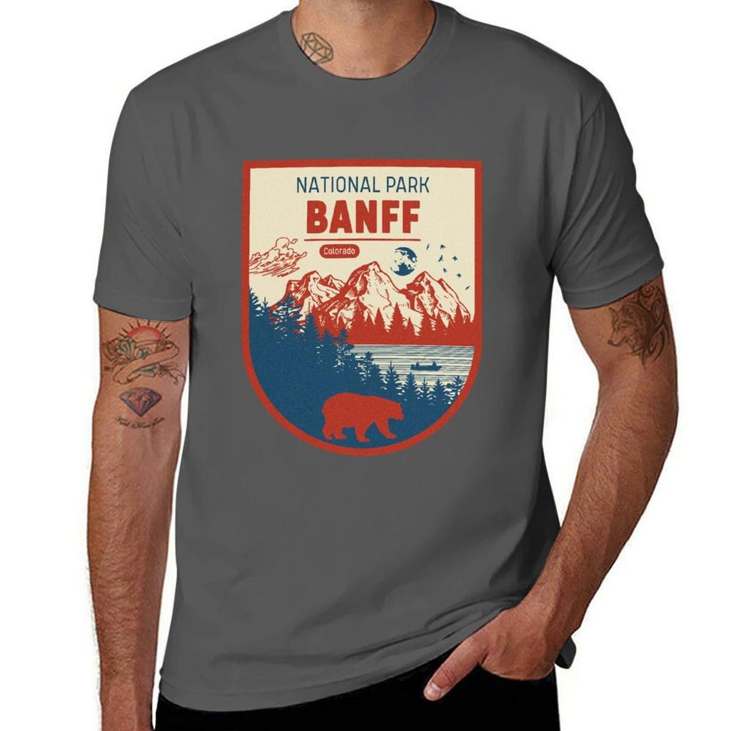 Banff National Park Tshirt Modern Style Print Tshirt