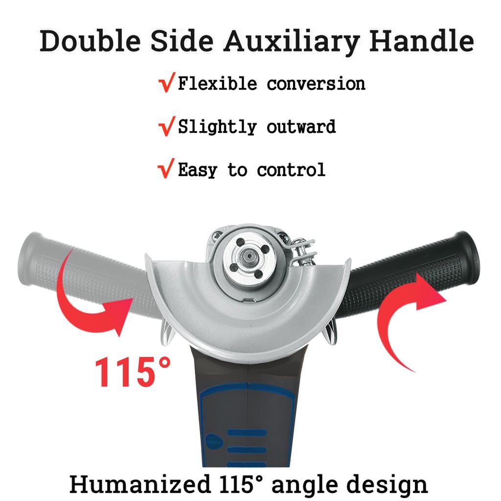 29800mAh 218VF Cordless Brushless Electric Angle Grinder Polishing Grinding Cutting Machine Engraving Woodworking 3 In 1