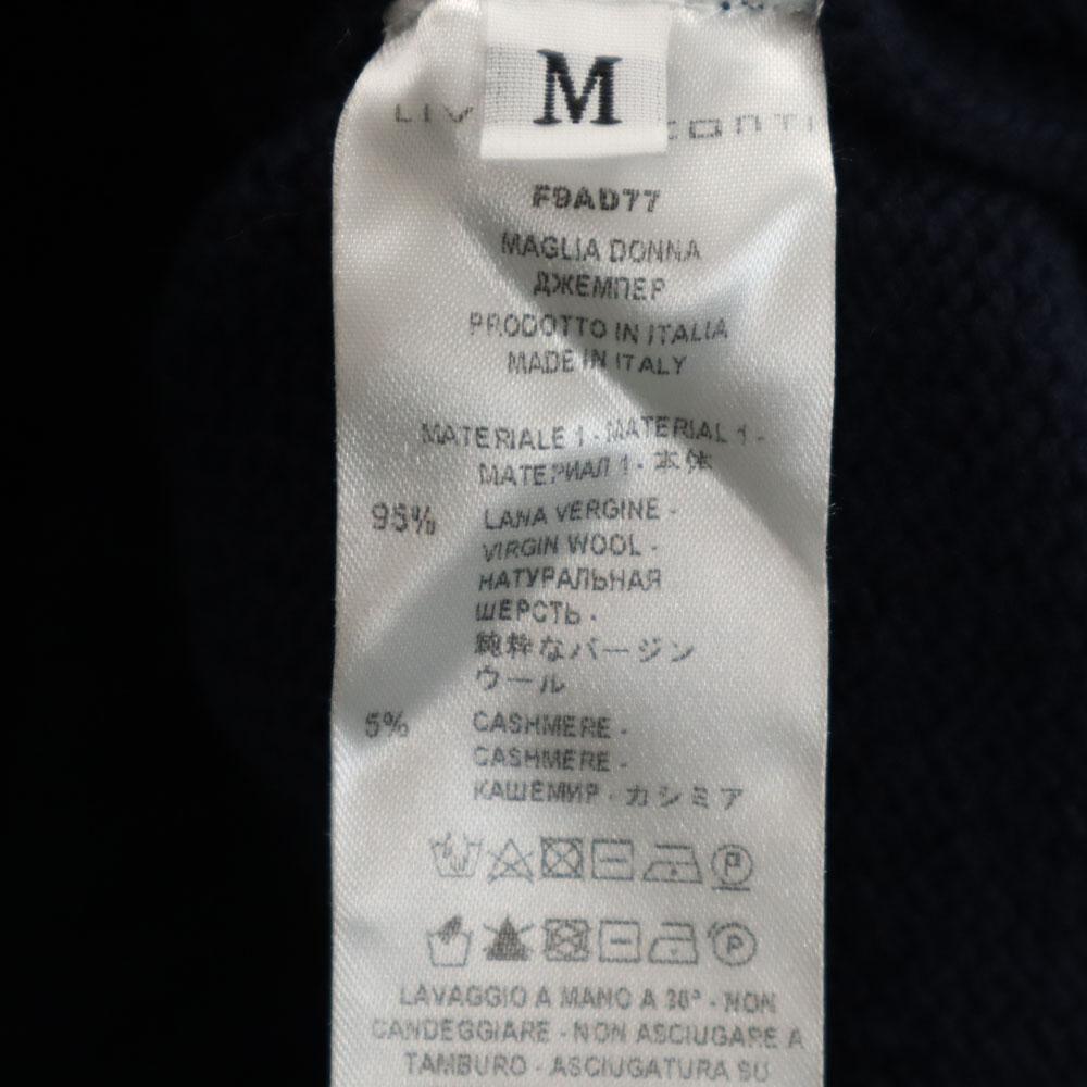 Unused LIVIANA CONTI Made In Italy Long Sleeve Long Knit M Sweater Tunic Women Used