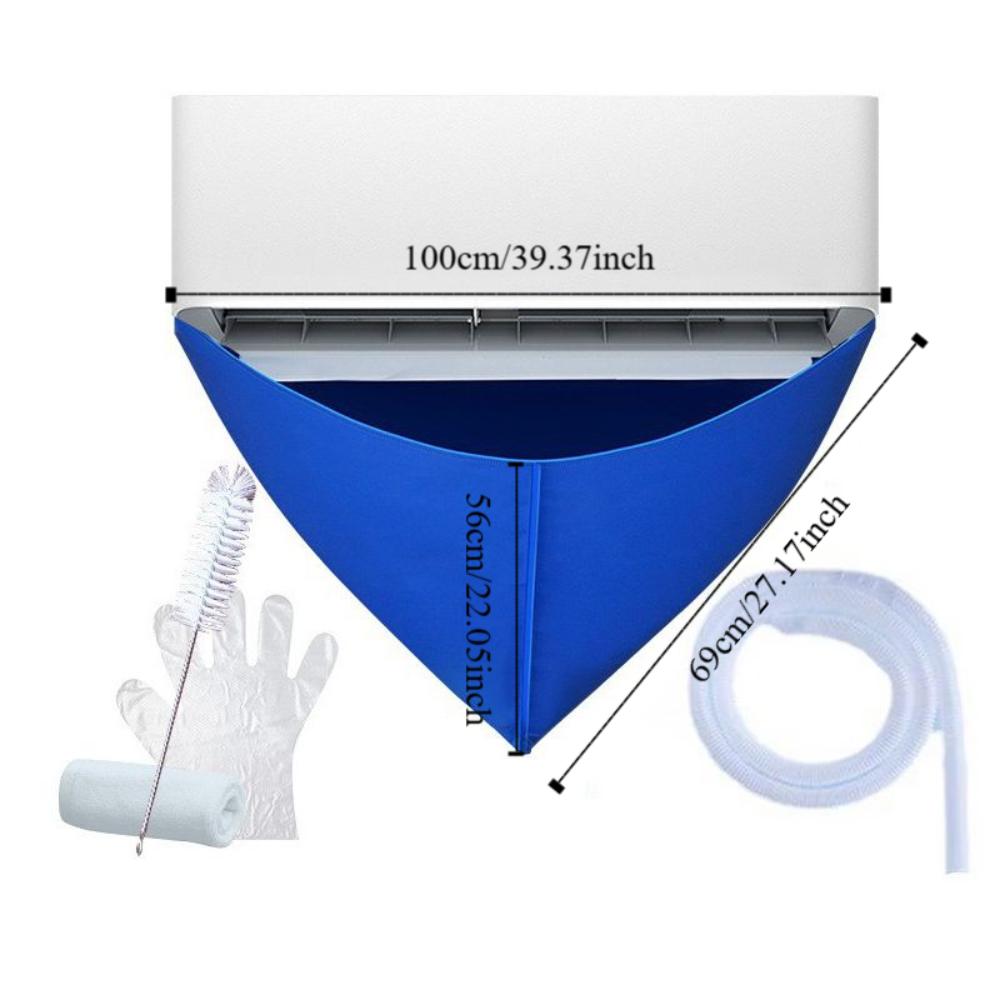 Thickening Air Conditioner Cleaning Bag Wall Mounted Leakproof Air Conditioner Dust Cleaner Dustproof Waterproof Ac Cleaning Kit