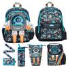 Smiggle Medium Kids Backpack School Card Bag Outdoor Leisure Student Twin Pack for Children
