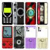 Vintage Camera Cassette Clear Case For Samsung Galaxy A52 A12 A51 A32 A21s A71 A32 A22 50 A70 A31 A72 5G Phone Cover
