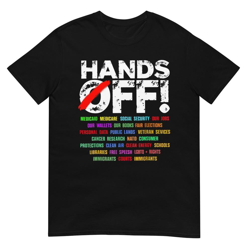 Hands Off Protest Social Security And Medicare Protest TShirt