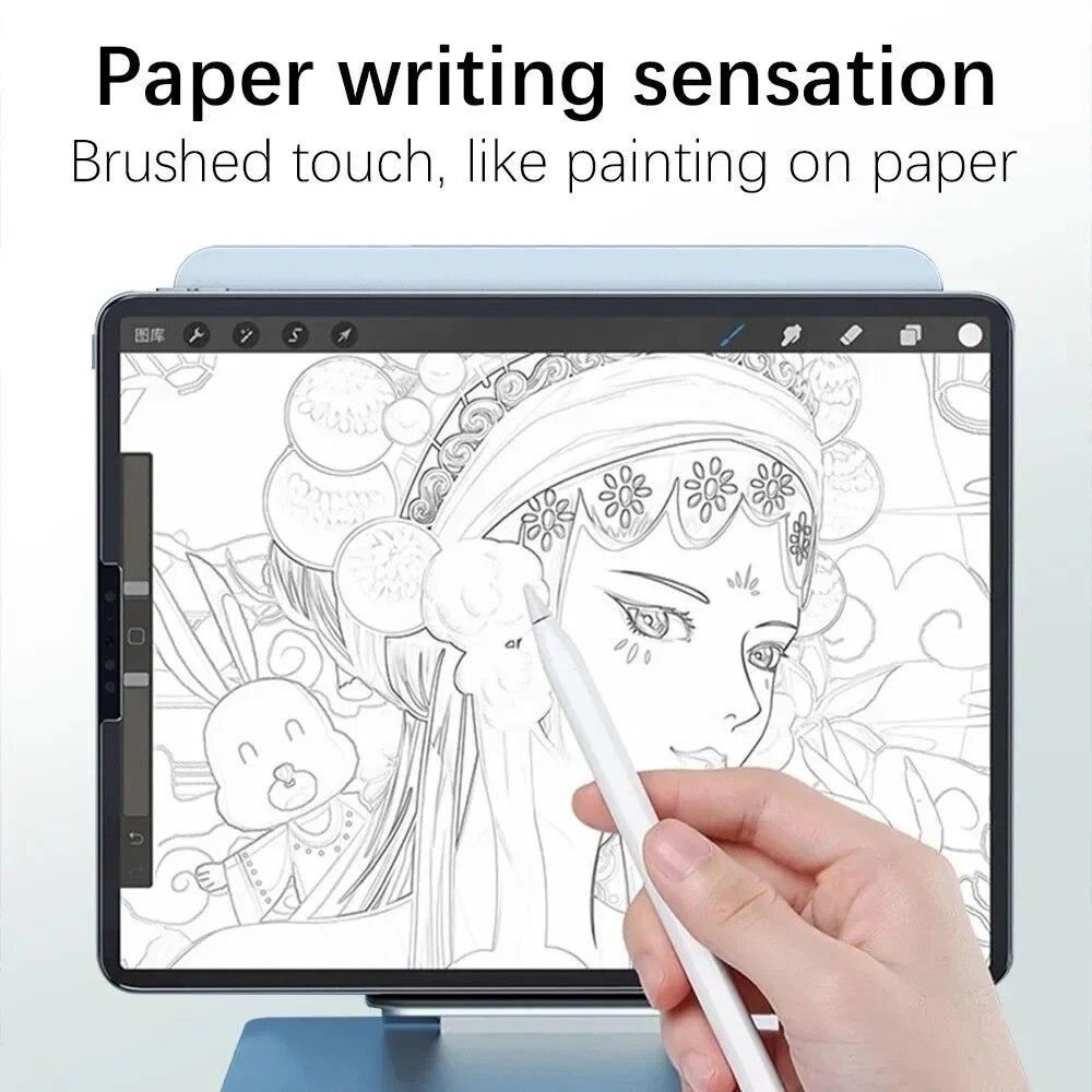 1PC Paper Feel Like Film for Huawei Matepad 11.5 2023 Air 11 2021 10.4 2020 T10S SE 10.1 Pro 11 2024 2022 10.8 M6