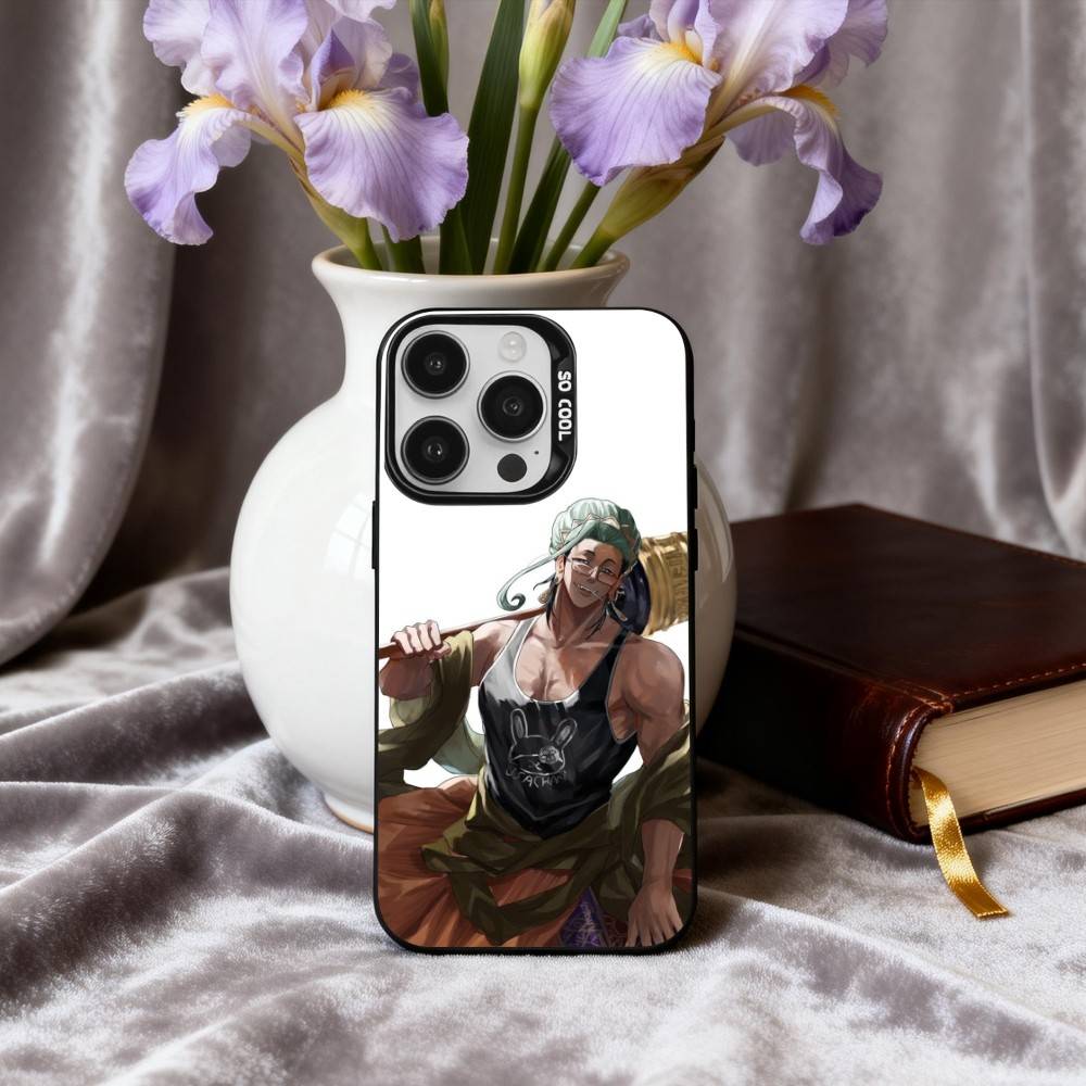 Чехол для телефона с аниме R-Record-D из R-Ragnarok-K для iPhone 17, 16, 15, 14, 13, 12, 11 Plus, Pro Max Конфетный Серебряный Покрытый Внутренний Чехол