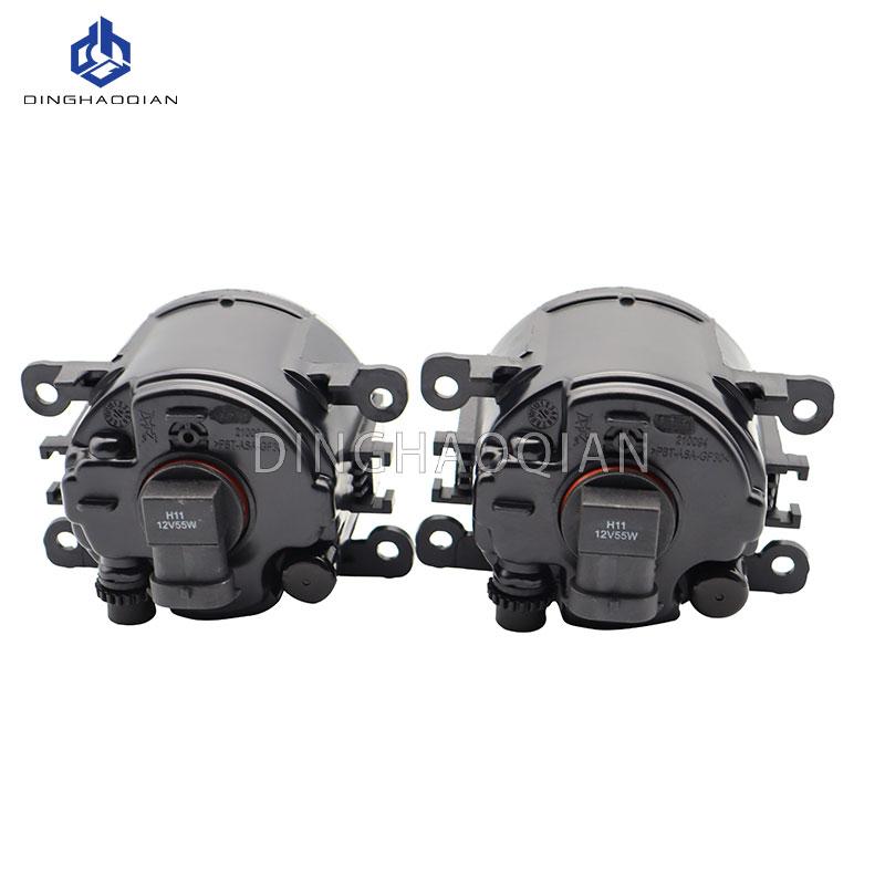 1 комплект Фары противотуманные фары для Mitsubishi Outlander 2016 2017 2018 2019 Крышка противотуманной фары Решетка Накладка Передний бампер Противотуманная фара